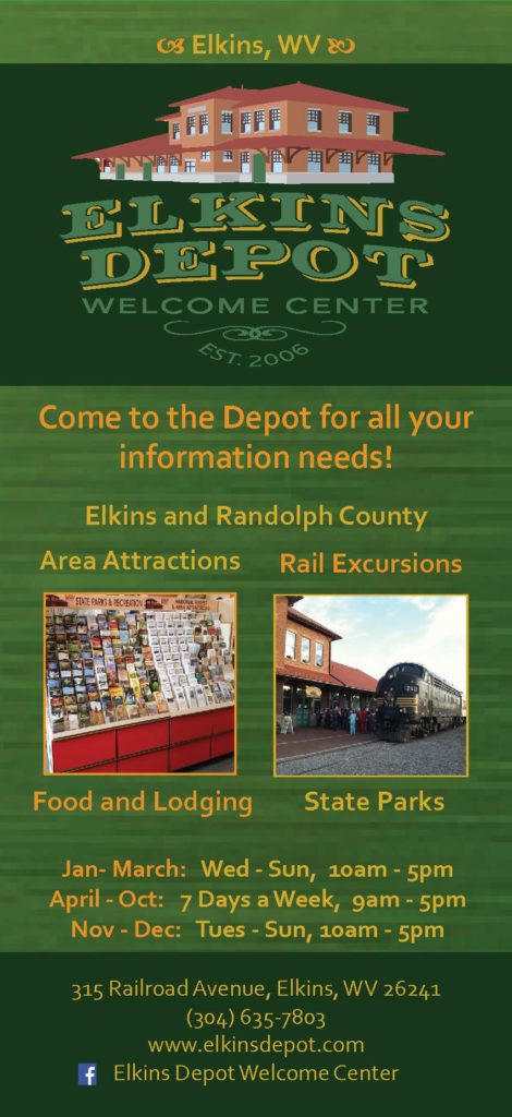 Elkins Depot Welcome Center 
