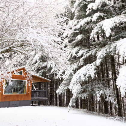 A cabin at The Trails at Files Creek